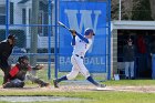 Baseball vs Clark  Wheaton College Baseball vs Clark University. - Photo By: KEITH NORDSTROM : Wheaton, baseball